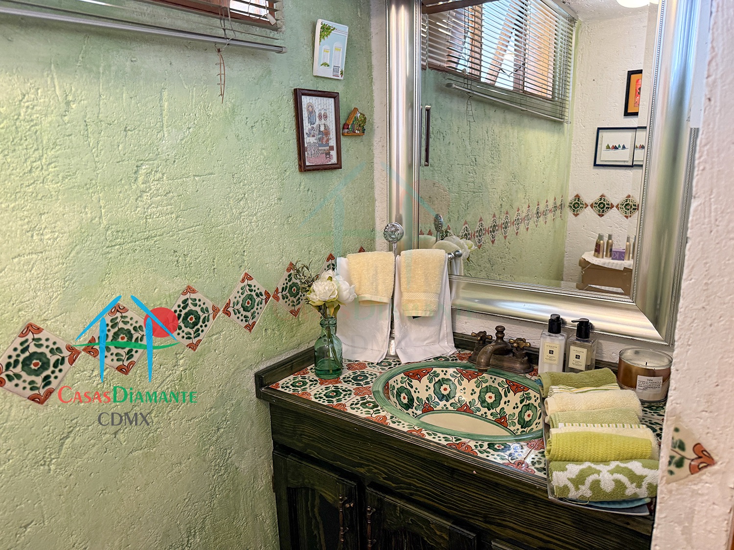 Desierto de los Leones Casa Claudia EHIB - Baño de visitas 1